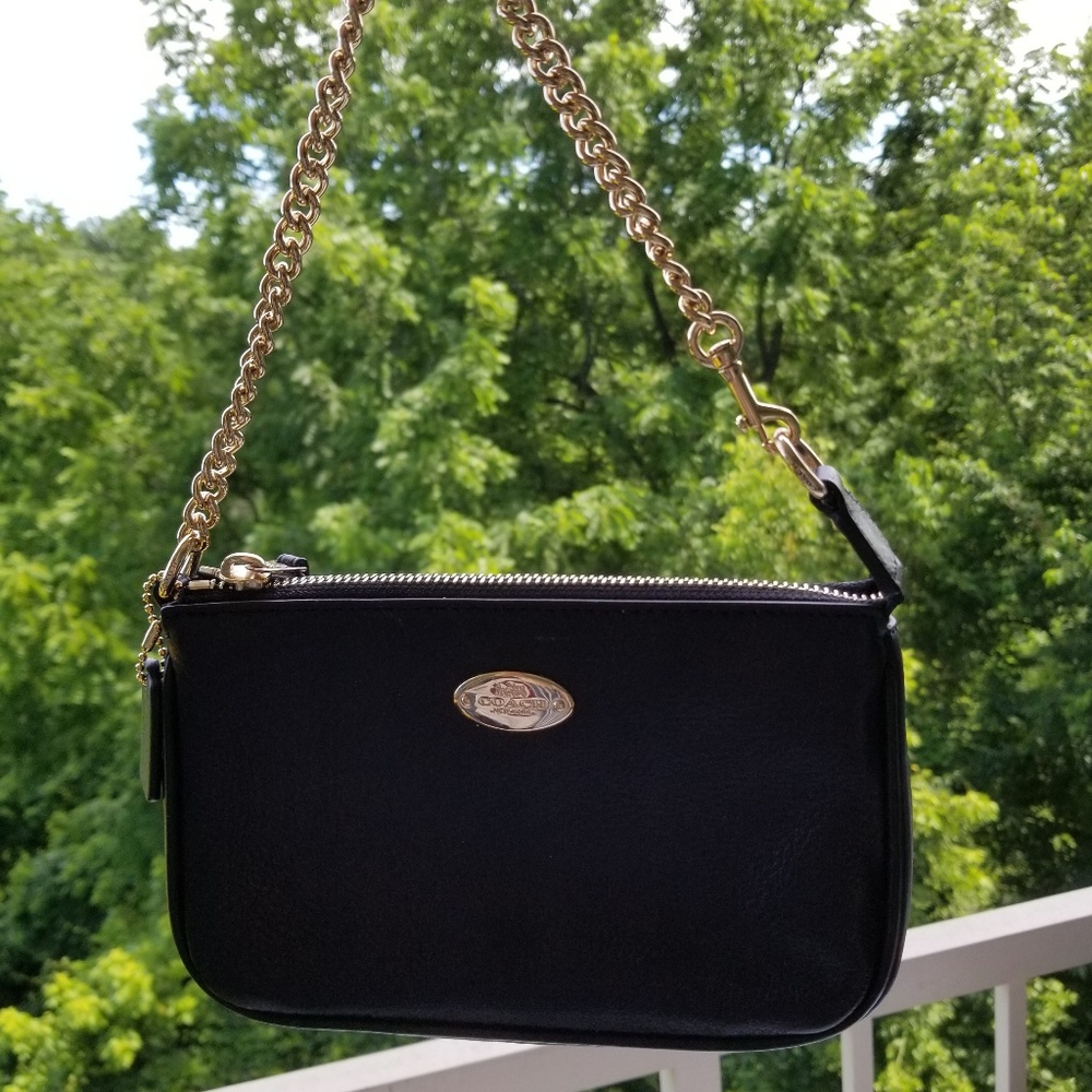 Coach Black Wristlet - Picture 2 of 8